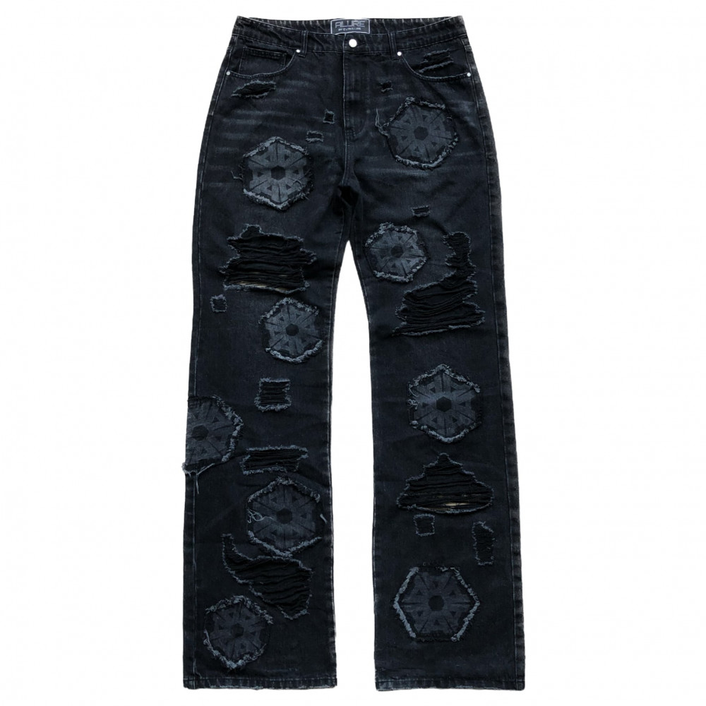 Alure Loop Jeans (Washed Black)